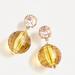 J. Crew Jewelry | Jcrew Disco Ball Drop Earrings | Color: Gold/Tan | Size: Os