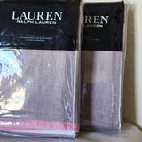 Ralph Lauren Bedding | 2 Ralph Lauren Claudia Shams | Color: Gray/Pink | Size: 26x26 In