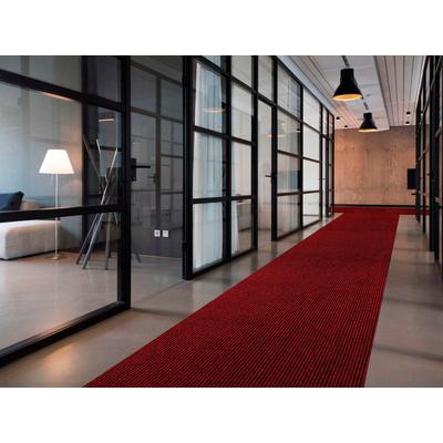 Läufer "MAGNUM, Made in Belgium", rot, B:100cm H:10,5mm L:1000cm, Polypropylen (PP), PRIMAFLOR-IDEEN IN TEXTIL, Teppiche, Schmutzfangläufer, Schmutzfangläufer, Schmutzfangteppich, Schmutzmatte, rutschhemmend Image