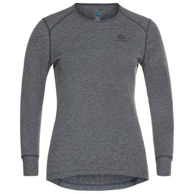 Odlo - Women's BL Top Crew Neck L/S Active Warm Eco - Kunstfaserunterwäsche Gr S grau