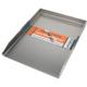 Grillrost.com Das Original - Edelstahl Grillplatte Plancha 40x30cm - Universalgröße 4mm Massiv