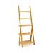 Costway 5-Tier Bamboo Ladder Shelf for Home Use-Natural