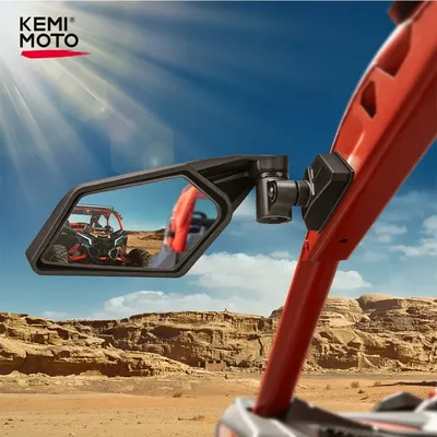 KEMIMOTO-Rétroviseurs Latéraux Bery UTV 180 ° 360 ° pour Can am Maverick Bery Maverick Bery MAX