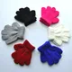 Gants chauds en acrylique pour enfants mitaines pour tout-petits filles et garçons hiver 1-3 ans