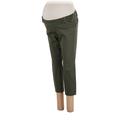 Old Navy - Maternity Casual Pants - Super Low Rise: Green Bottoms - Women's Size 1