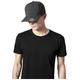 Flex Cap FLEXFIT "Accessoires Fine Melange Flexfit" Gr. L/XL, schwarz (black) Damen Caps Flex