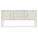 Hooker Furniture Serenity Cove Shore Server Wood in Brown/White | 36 H x 74 W x 19 D in | Wayfair 6350-75907-03