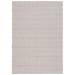 White 72 x 48 x 0.25 in Indoor Area Rug - Martha Stewart Rugs Martha Stewart 405 Area Rug In Taupe/Cream Cotton | 72 H x 48 W x 0.25 D in | Wayfair