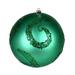 The Holiday Aisle® Sequin Swirl Ball Ornament Plastic in Green | 4 H x 4 W x 4 D in | Wayfair 3276888DE9DC495D8441A7CC4BBE41B5