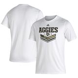 Men's adidas White Texas A&M Aggies Military Appreciation Creator T-Shirt