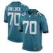 Men's Nike Cole Van Lanen Teal Jacksonville Jaguars Game Player Jersey