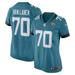 Women's Nike Cole Van Lanen Teal Jacksonville Jaguars Game Player Jersey