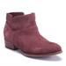 Anthropologie Shoes | Anthropologie Seychelles Snare Ankle Boots Burgundy Suede Women's 9 Boho Western | Color: Pink/Red | Size: 9