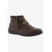 Wide Width Women's Drew Blossom Boots by Drew in Brown Foil Leather (Size 6 1/2 W)