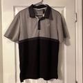 Adidas Shirts | Adidas- Black/Gray Golf Polo Shirt - Size Medium | Color: Black/Gray | Size: M