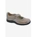 Extra Wide Width Women's Drew Endeavor Flats by Drew in Dusty Pewter Leather (Size 11 1/2 WW)