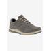 Extra Wide Width Women's Drew Columbia Flats by Drew in Grey Suede (Size 7 WW)