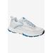 Extra Wide Width Women's Drew Athena Sneakers by Drew in White Blue Combo (Size 6 WW)