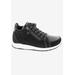 Wide Width Women's Drew Strobe Sneakers by Drew in Black Suede Combo (Size 6 1/2 W)