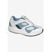 Wide Width Women's Drew Flare Sneakers by Drew in White Blue Combo (Size 8 1/2 W)