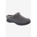 Extra Wide Width Women's Drew Comfy Mules by Drew in Grey Fabric (Size 13 WW)