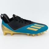 Adidas Shoes | Adidas Adizero Scorch 2 'Jacksonville Jaguars' Gz0401 Football Cleats Size 12.5 | Color: Blue/Gold | Size: 12.5
