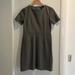 J. Crew Dresses | J Crew Mercantile Grey Short Sleeve Sheath Dress Size 4 | Color: Gray | Size: 4