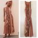 Anthropologie Dresses | Anthro X Nikita Mhaisalker Abstract Halter Dress | Color: Orange/Tan | Size: Xs