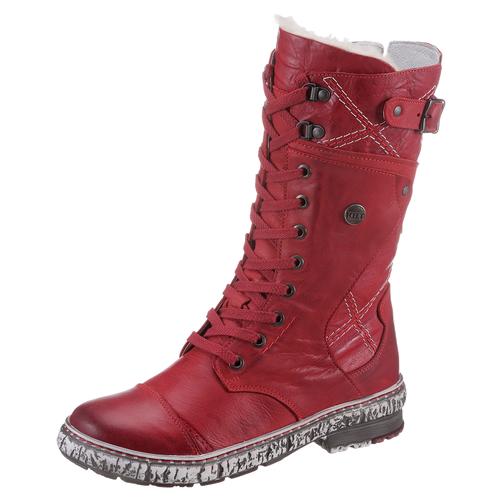 Winterstiefel KRISBUT Gr. 39, Varioschaft, rot (rot, used) Damen Schuhe