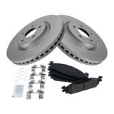 2010-2011 Lincoln MKT Front Brake Pad and Rotor Kit - TRQ