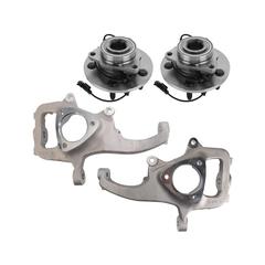 2009 Dodge Ram 1500 Wheel Hub and Steering Knuckle Kit - TRQ BHA37700