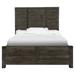 Abington Panel Bed in Weathered Charcoal Magnussen Home B3804-64