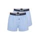 BOSS Herren Pyjamashorts BOXER EW 2er-Pack, hellblau, Gr. XXL