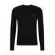 BOSS Herren Pullover KANOVANO mit Kaschmir, schwarz, Gr. XXXL