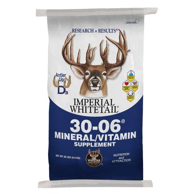 Whitetail Institute Imperial Whitetail 30 06 Mineral and Vitamin 20 lb. - Single Bag