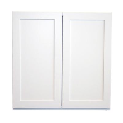 Craftline Ready to Assemble White Shaker Standard Cabinet Standard Cabinet - 30 Inch x 12 Inch x 36 Inch