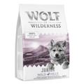 400g Wolf of Wilderness Junior Wild Hills, canard sans céréales - Croquettes pour chien