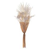 Vickerman 704530 - 23" Artif Crm Straw Flwr/Pmpas/Palm Bqut (FV222723) Home Office Flower Bundles