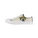 Women's FOCO Cream Jacksonville Jaguars Low Top Canvas Shoes