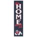 Fresno State Bulldogs 12'' x 48'' This Home Leaning Sign