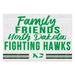 North Dakota 24'' x 34'' Friends Family Wall Art