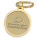 Gold Kennedy-King College Statesmen Split-Wire Key Ring