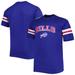 Men's Royal Buffalo Bills Big & Tall Arm Stripe T-Shirt