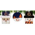 Chicago Bears 3-Pack Ornament Set