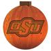 Oklahoma State Cowboys 12'' Pumpkin Sign