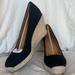 J. Crew Shoes | Jcrew Black Wedges | Color: Black | Size: 8.5