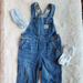 Polo By Ralph Lauren Bottoms | *Like New* Baby Polo Ralph Lauren Denim Overalls 6m | Color: Blue | Size: 6-9mb