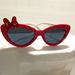 Disney Accessories | Disney Love Minnie Red & White Sunglasses For Girls | Color: Red/White | Size: Osg