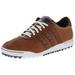 Adidas Shoes | Adidas Men's Adicross Spikeless Classic Golf Shoe Brown Leather Suede Size 12 | Color: Brown/Tan | Size: 12