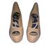 Jessica Simpson Shoes | Jessica Simpson Open Toe Stiletto Heels | Color: Tan | Size: 7